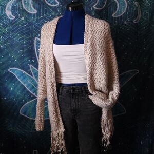 🤍 Umgee Cuddle Up Fringe Cardigan | Size S/M